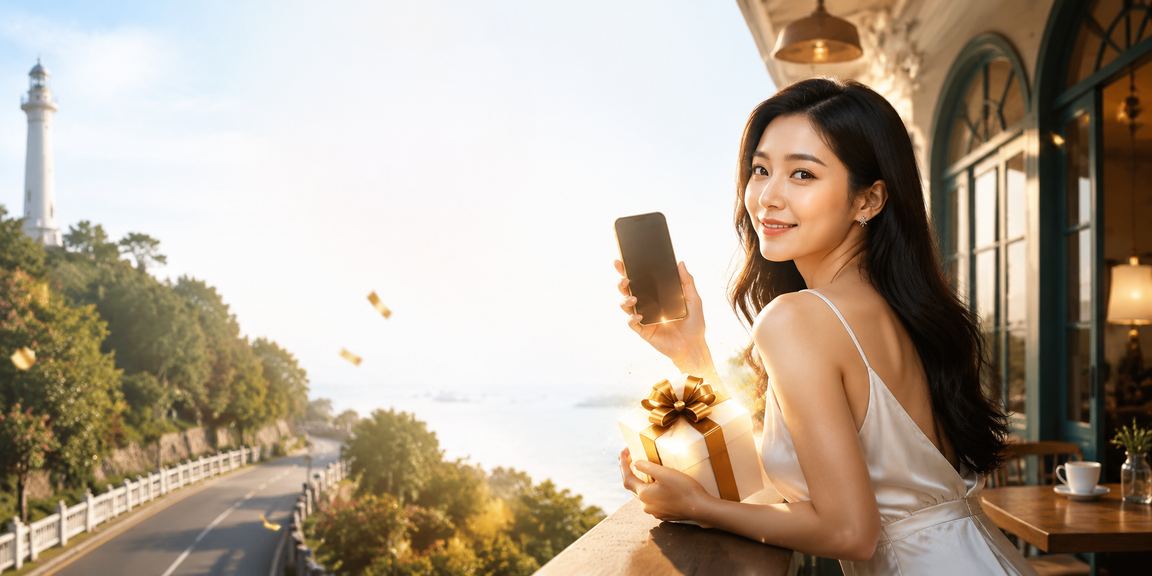 Người dùng tại Vũng Tàu tra cứu hỗ trợ tài khoản và app casino tại quán cà phê ven biển